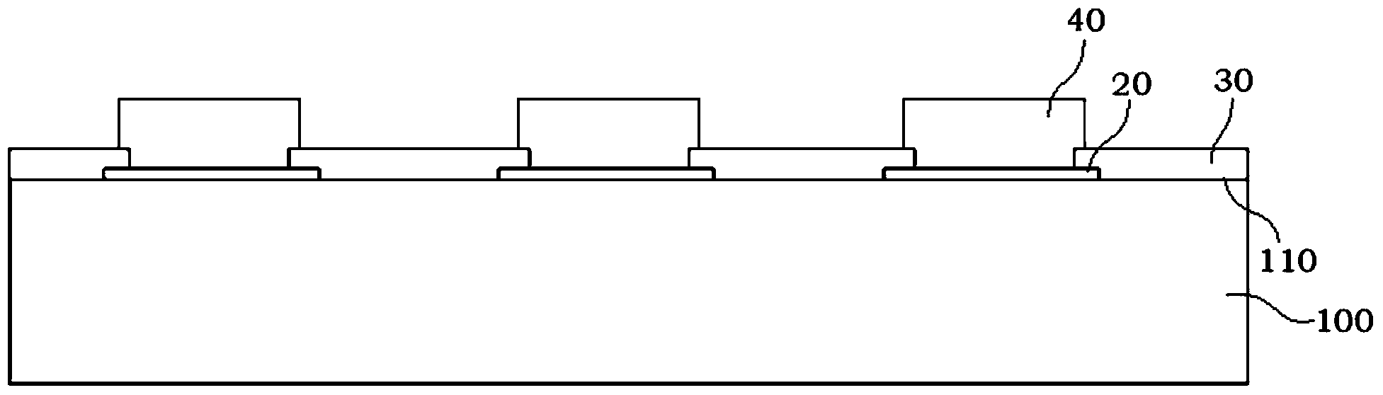 Five-side packaged CSP (chip scale package) structure and manufacturing process