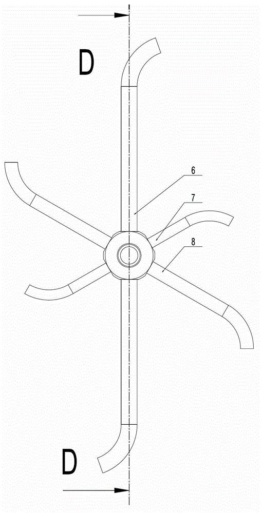 Rotation type foam fire suppression device