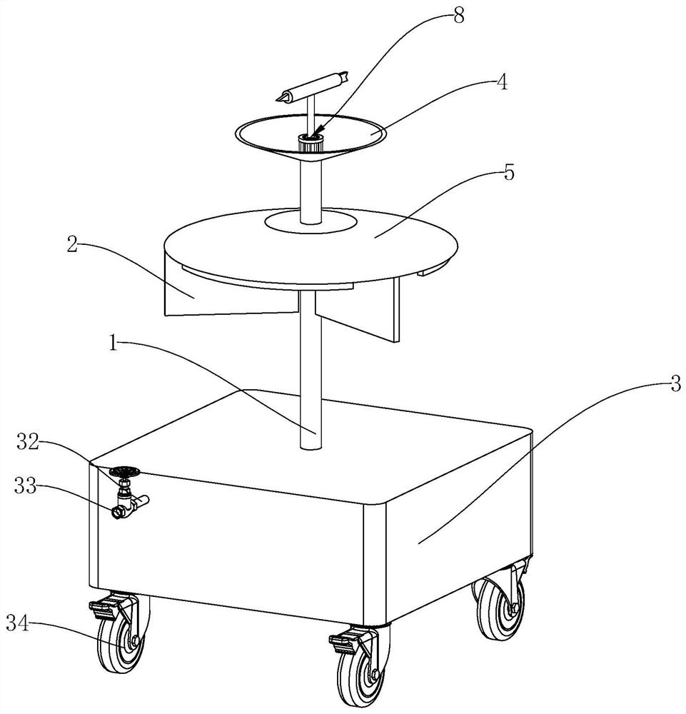 Scenic area humanistic geographic information position identification device