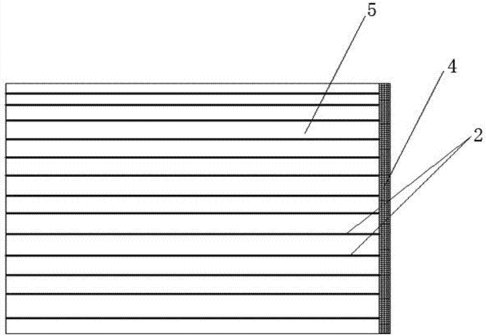 Organic polymer luminescent concrete and preparation method thereof