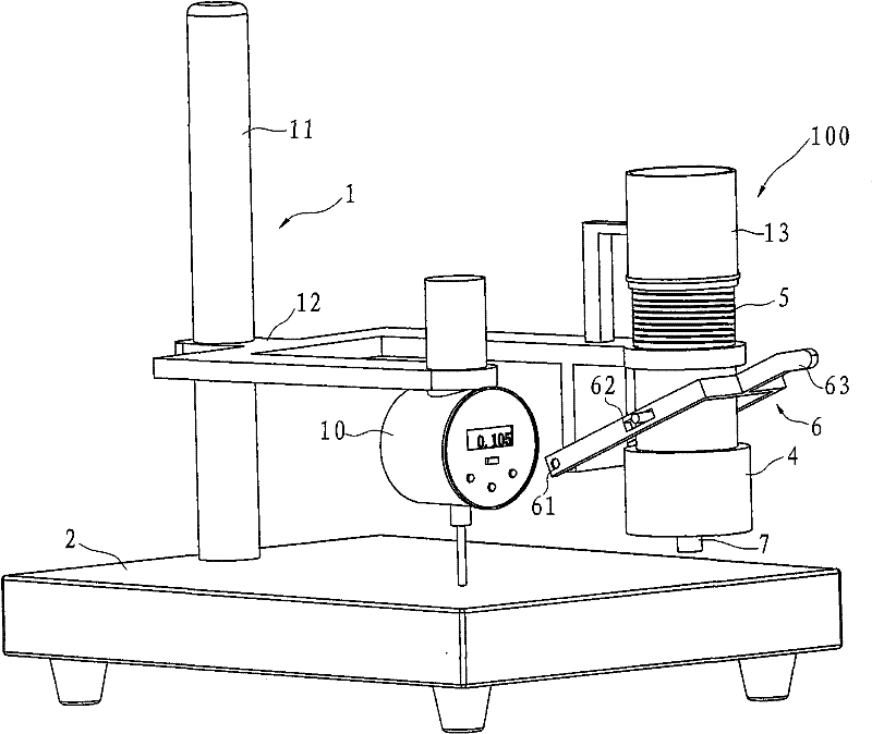 Adhesive layer removal device for adhesive tape and thickness gauge using the device