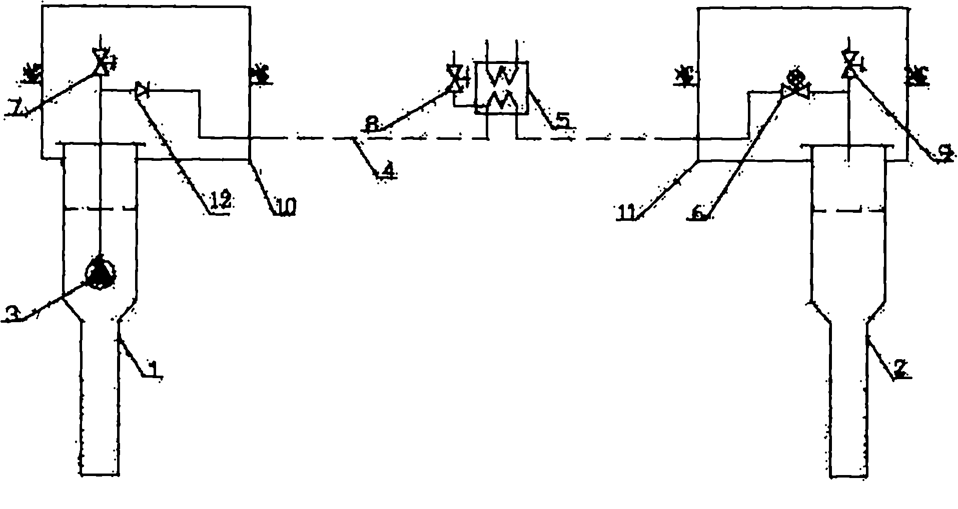 Fully-sealed underground raw water continuous pumping and injecting system