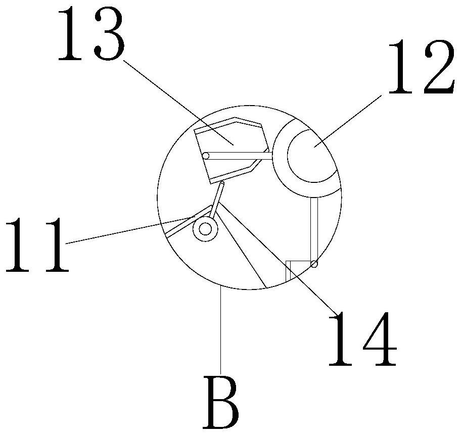 A rack with sorting function