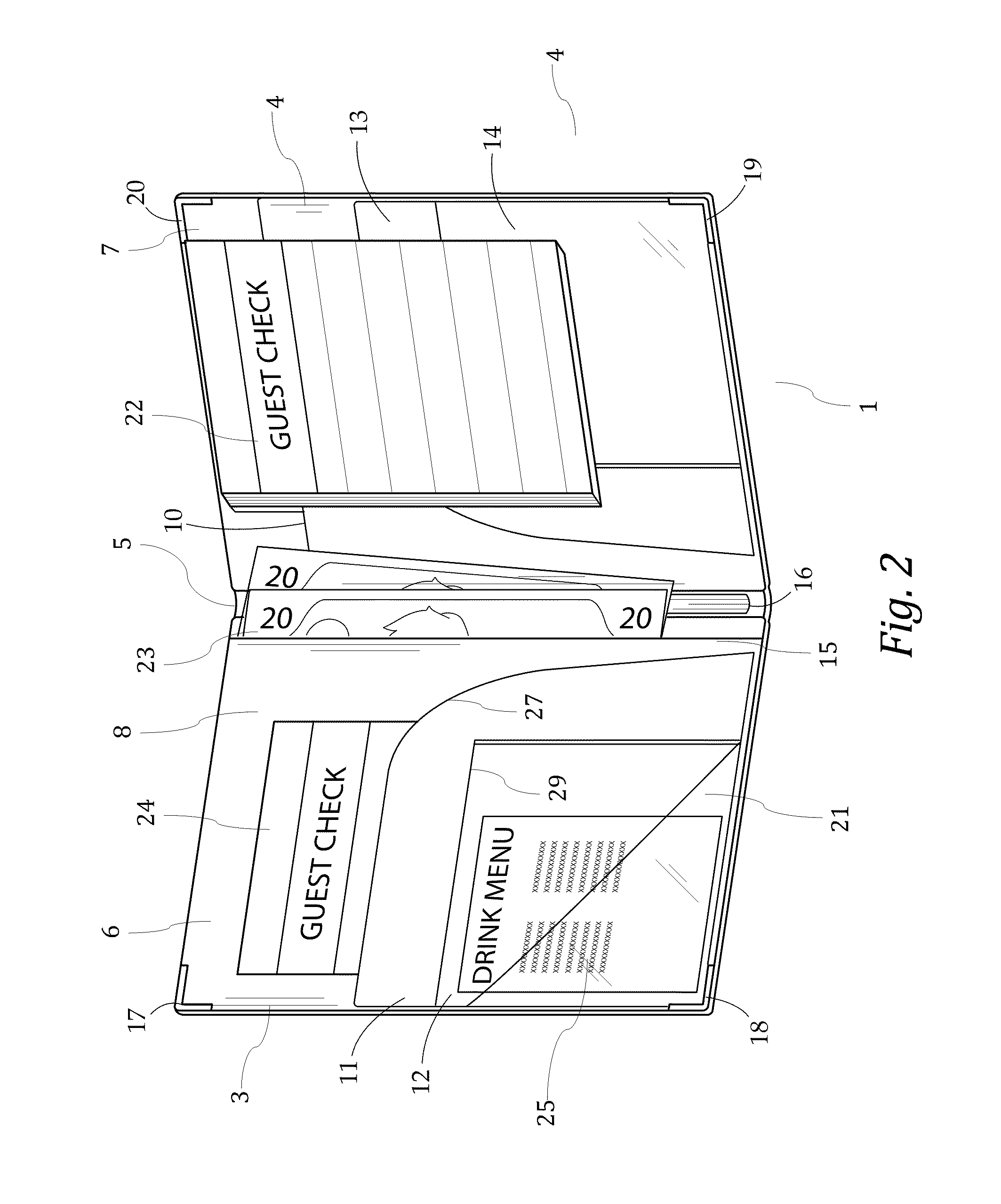 Waiter Organizer