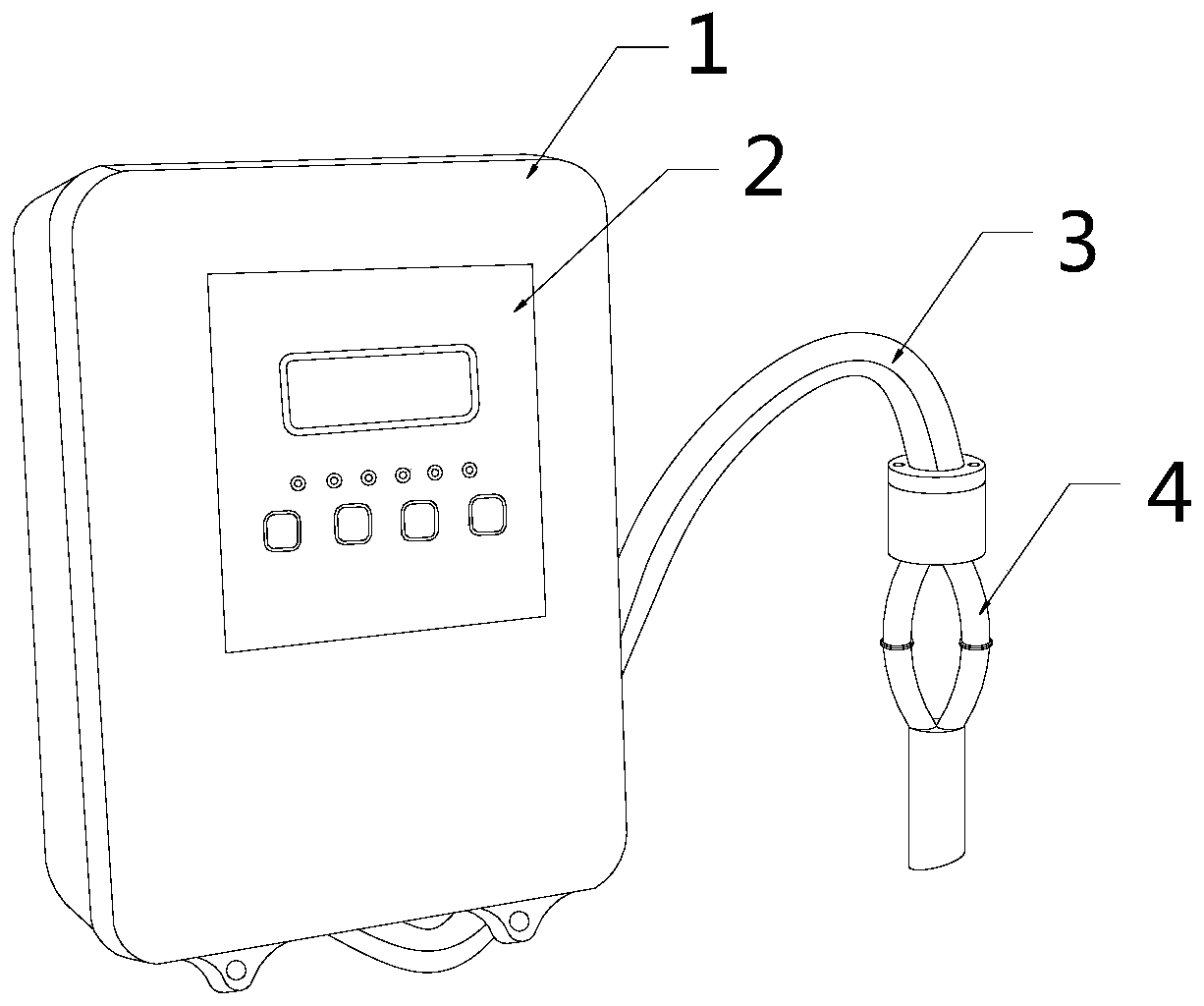 Underground water monitoring detector for geotechnical engineering exploration