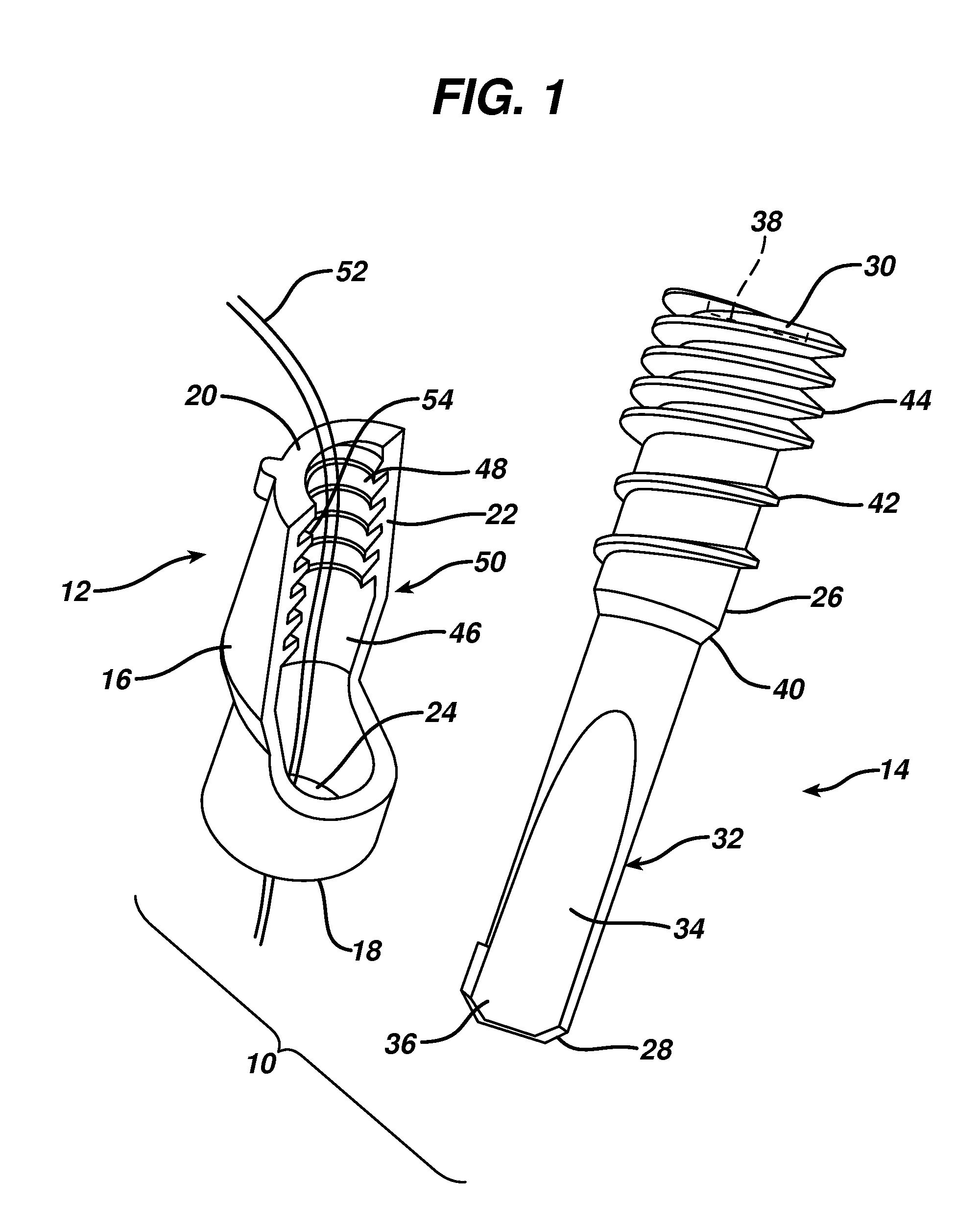 Knotless suture anchor