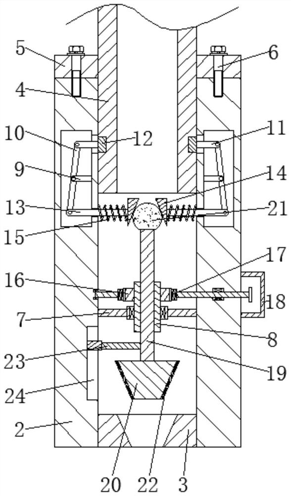 A blowout-proof and disassembly-proof pressure gauge valve