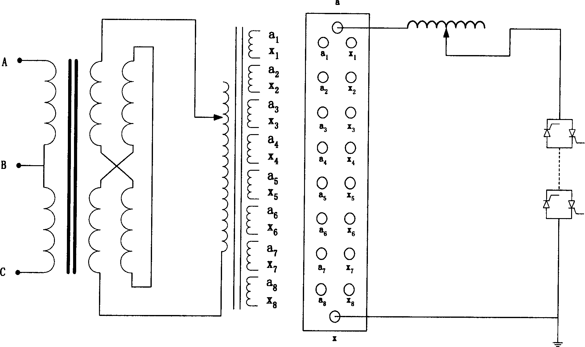 Flexible balancing temperature-raising experimental device of crystal brake valve