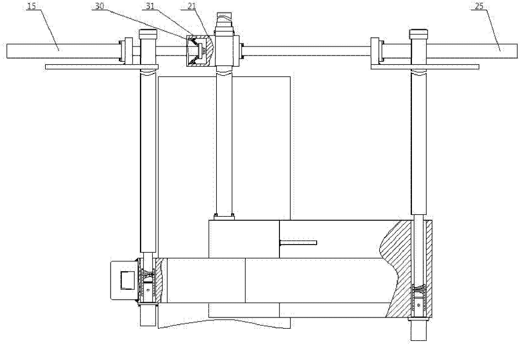 Real-time plugging device for undersea oil-leaking pipelines