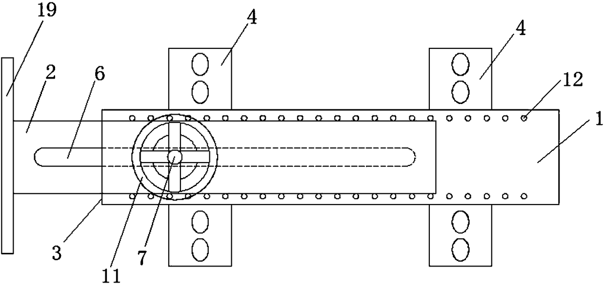 Belt tensioning device