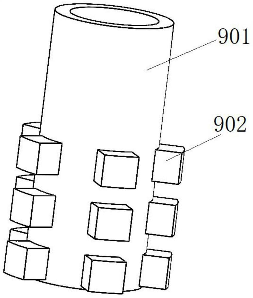 Slow tensile test method of pipeline steel in hydrogen environment