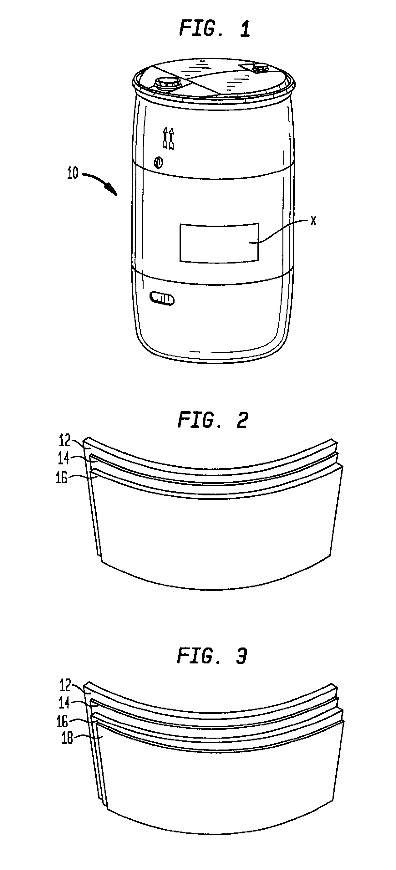 Multilayer plastic container