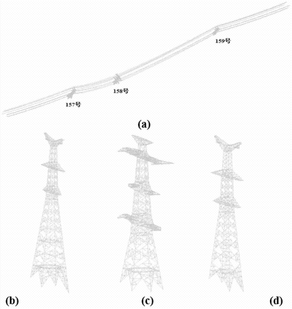 Health assessment method for 500 kV high-voltage power transmission line in mountain land occurrence environment