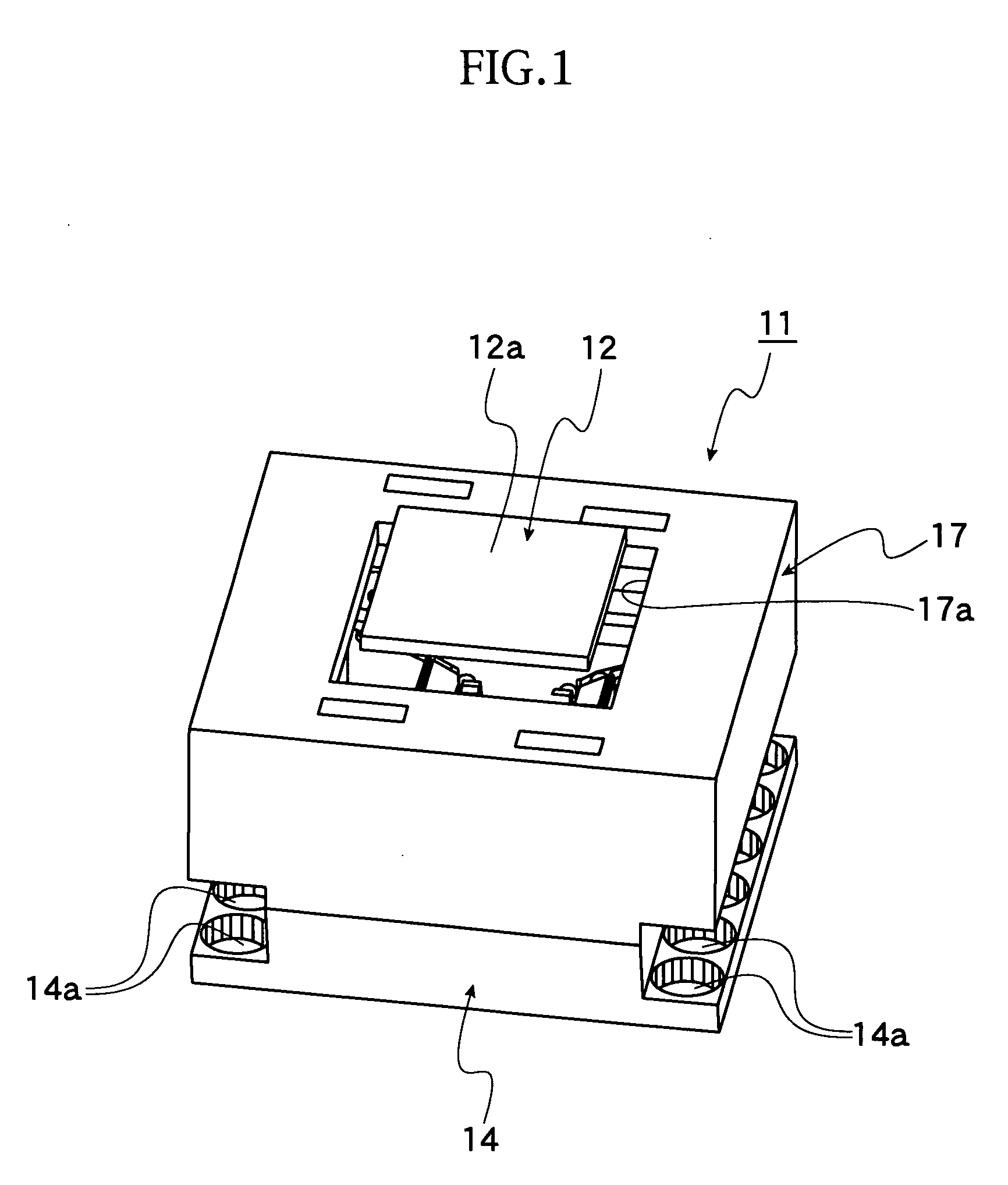 Socket for electrical parts