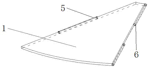 Openable house cover with transverse double-ring space scissor type units