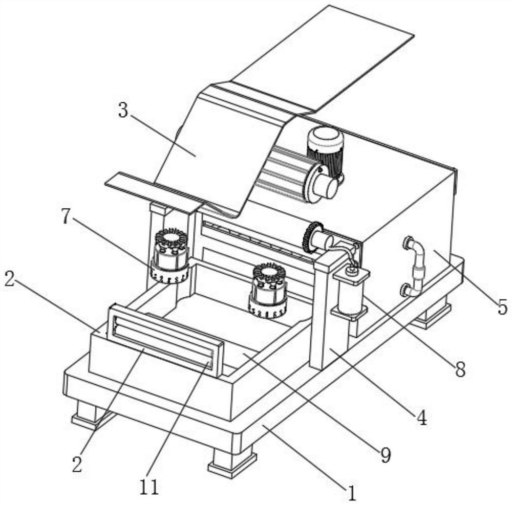 Sectional type printing and dyeing system and printing and dyeing method for improving dyeing degree of cloth