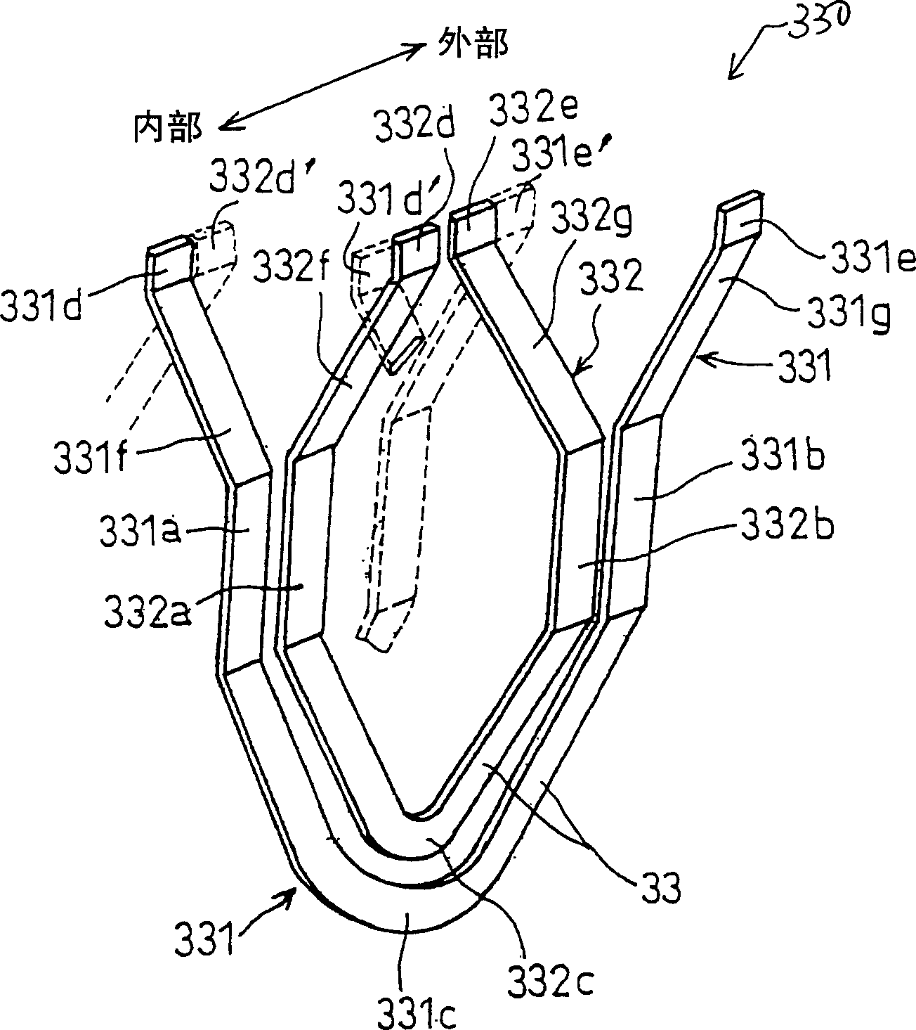 Sequentially joined-segment armature and ac machine using same