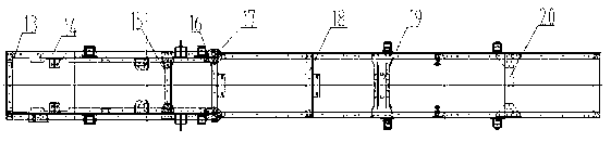 Design method of 7-meter front-arranged passenger car chassis frame