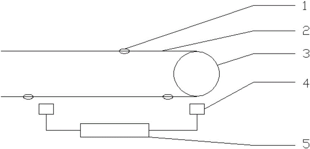 Belt conveyor speed detecting system based on radio-frequency identification