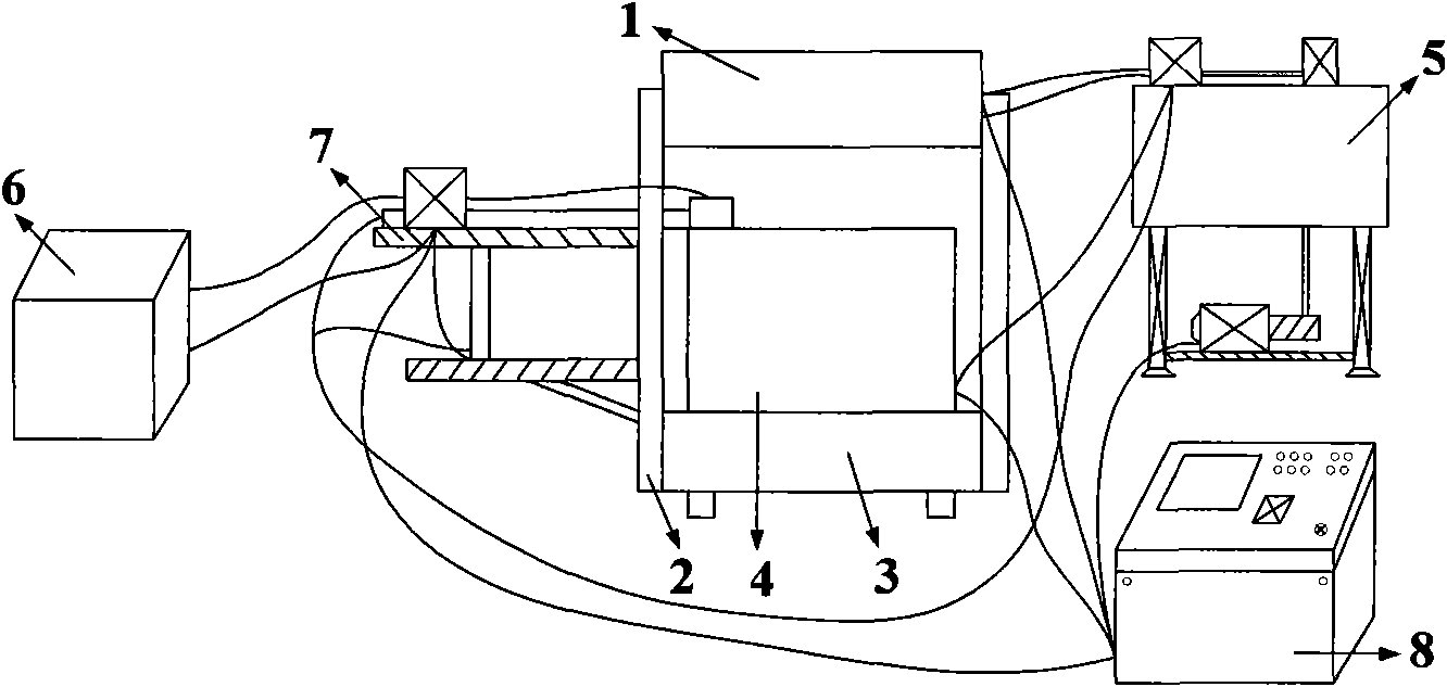 Device used for preparing high-density powder metallurgy parts