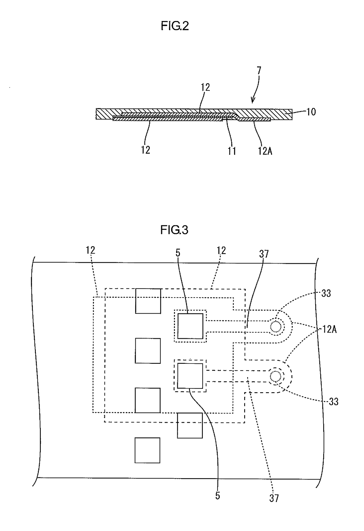 Multi-layered circuit board and semiconductor device