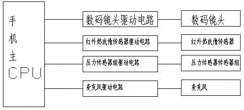 Mobile phone having body health assessment function