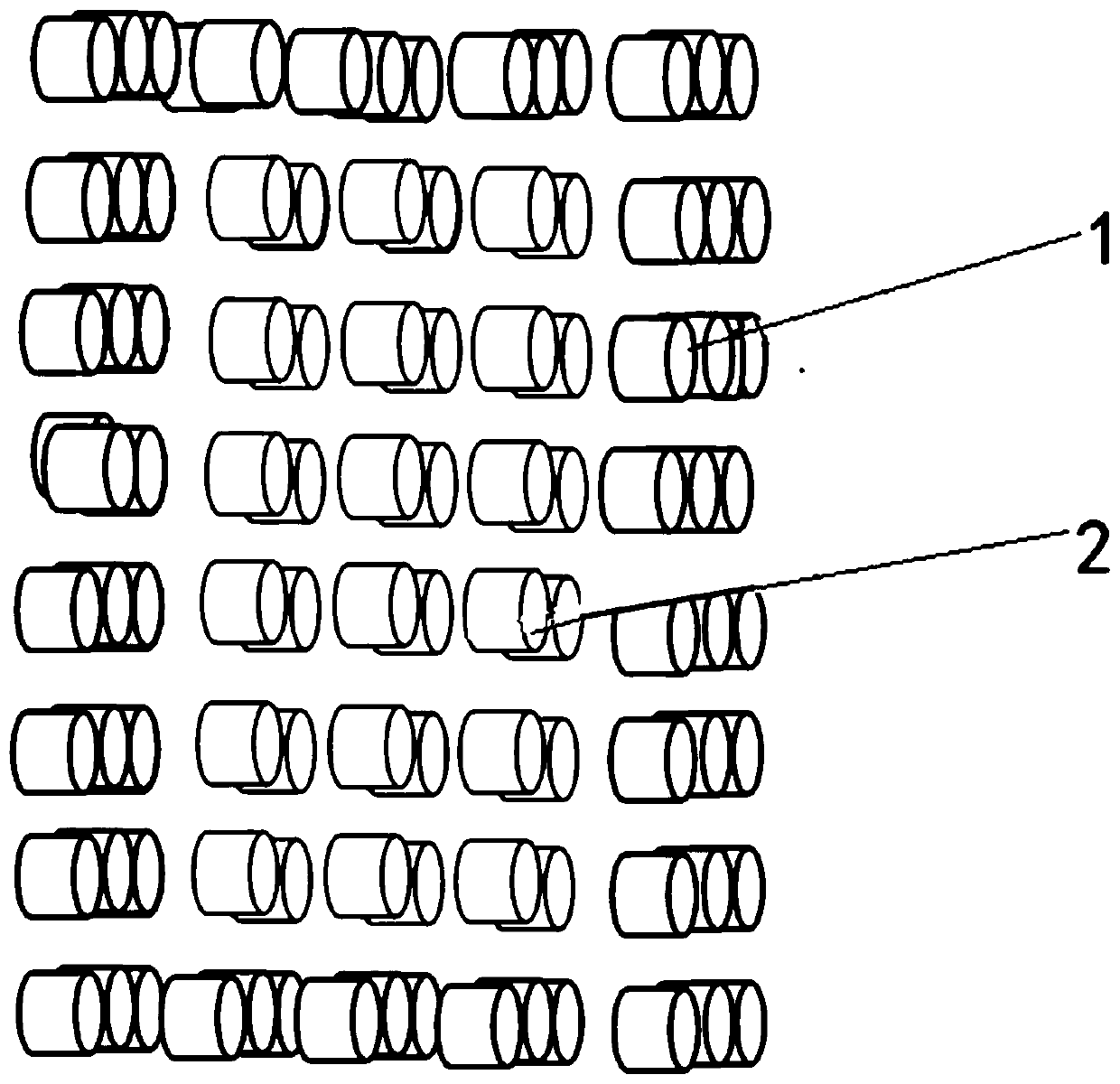 Production method for hot-rolled steel strips for 610 MPa-grade automotive frame