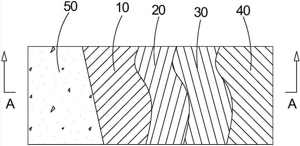 Spunlace non-woven fabric especially used for wall cloth and manufacturing method thereof