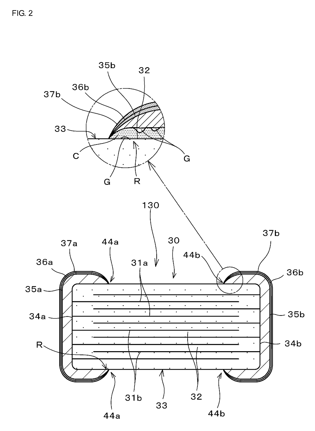 Monolithic ceramic electronic component and method for manufacturing the same