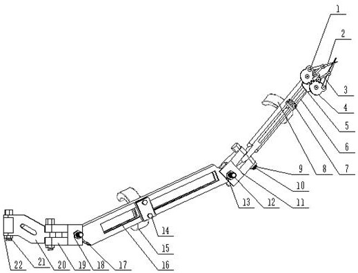 An exoskeleton wolfberry picking mechanism