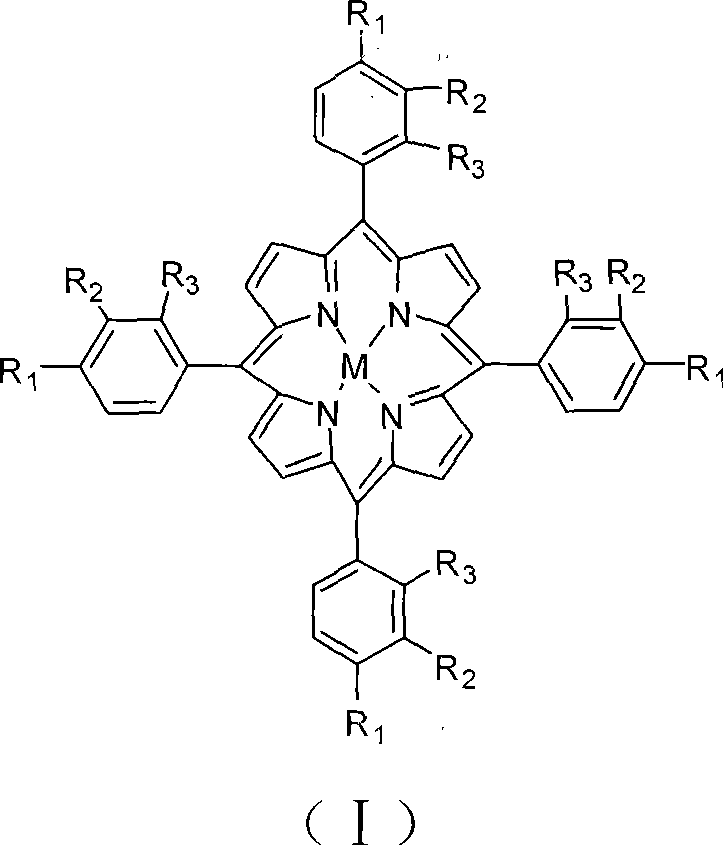 Method and equipment for preparing terephthalic acid by air oxidation of p-xylene