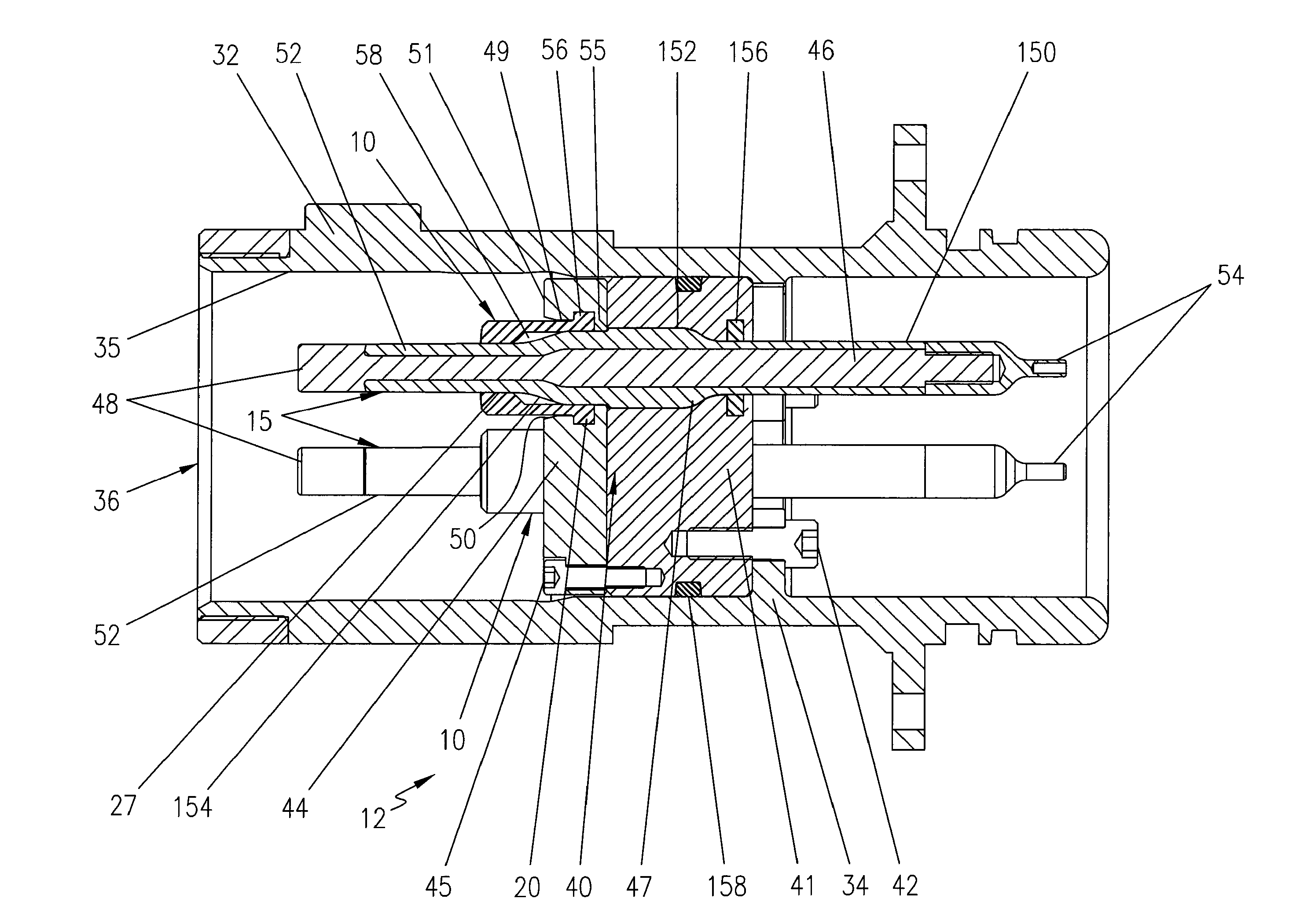 Submersible connector with secondary sealing device