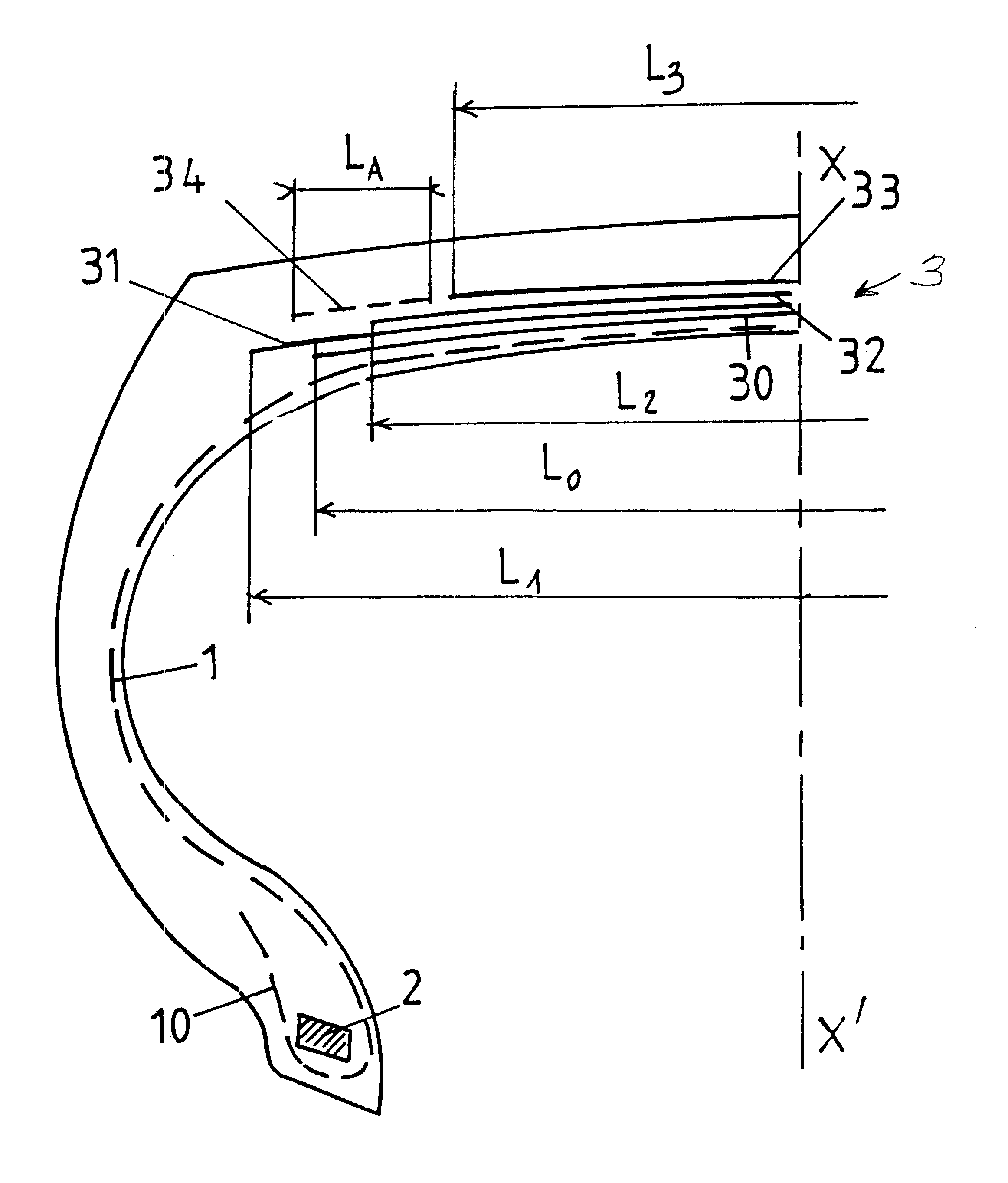 Crown reinforcement for a radial tire