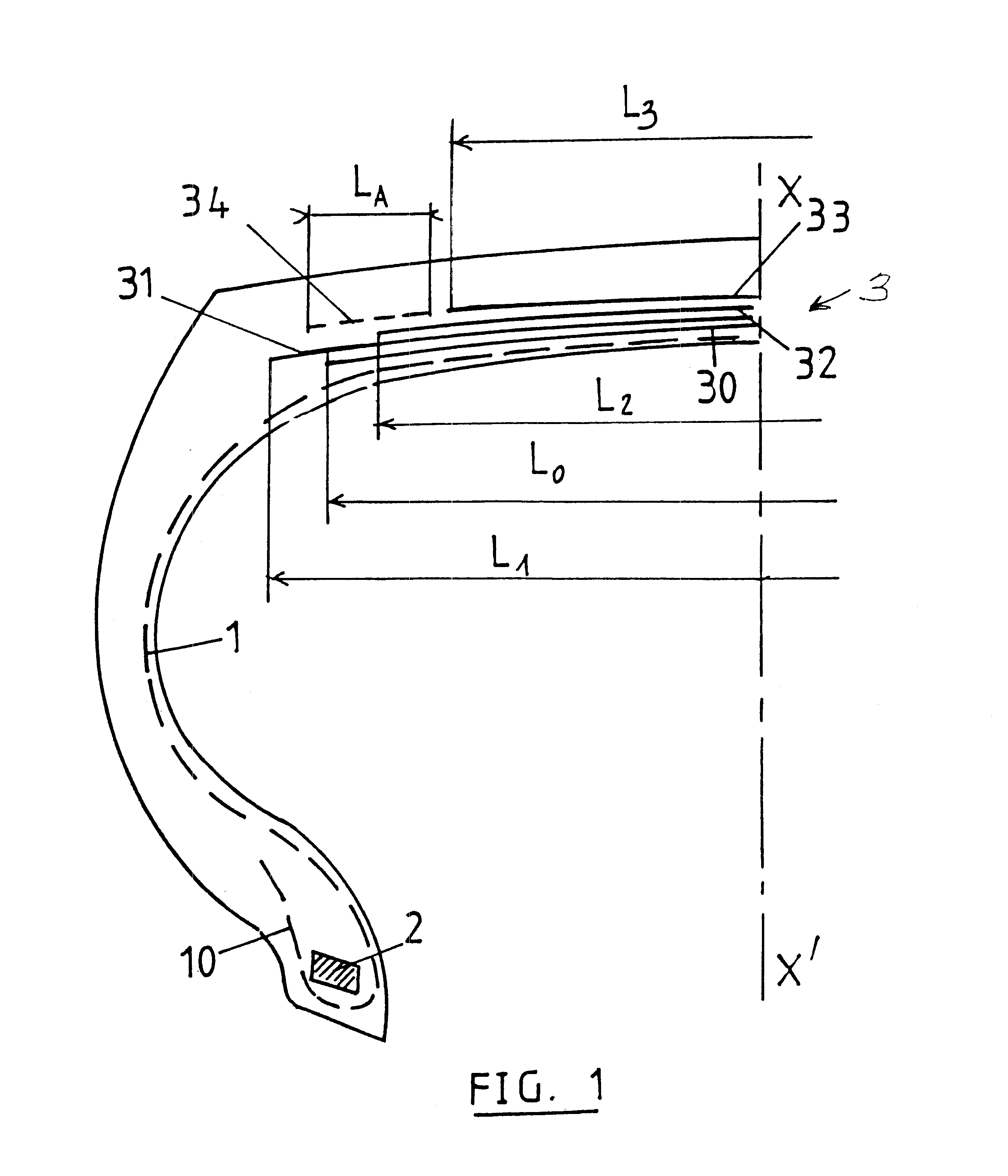 Crown reinforcement for a radial tire