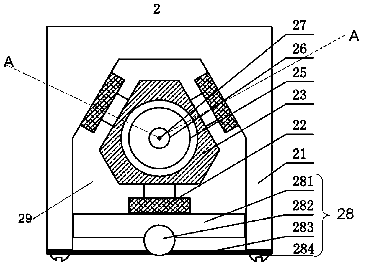 Scanning tunneling microscope scanning probe head