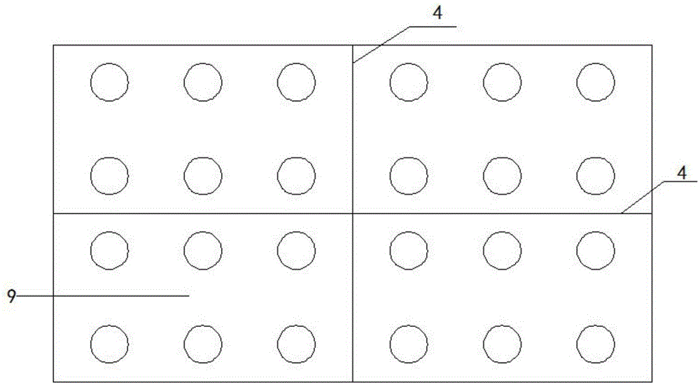 Chip packaging structure with package and realization process