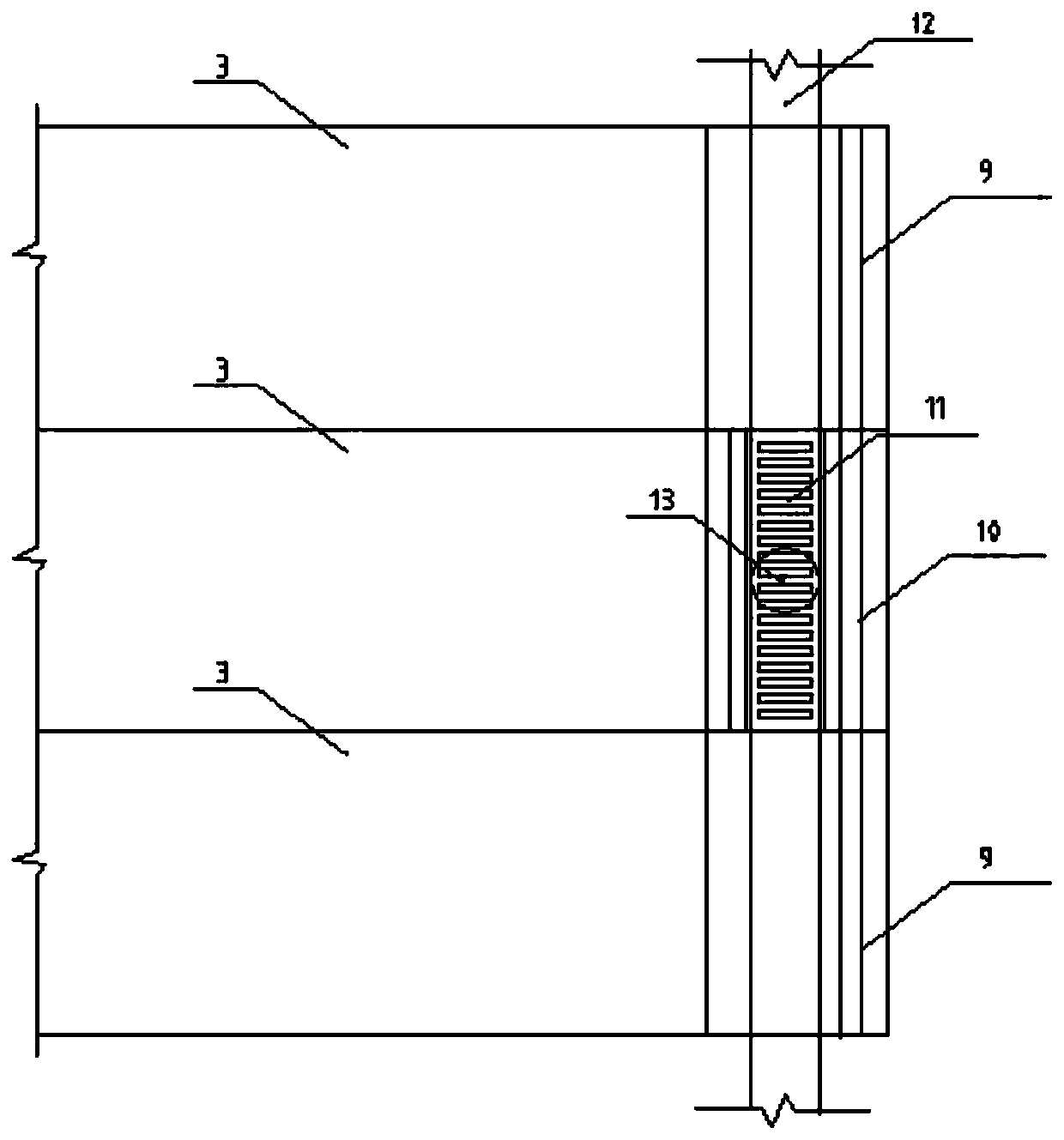 A Partition Design Method for Temporary Roads at Construction Sites of Enclosed Buildings