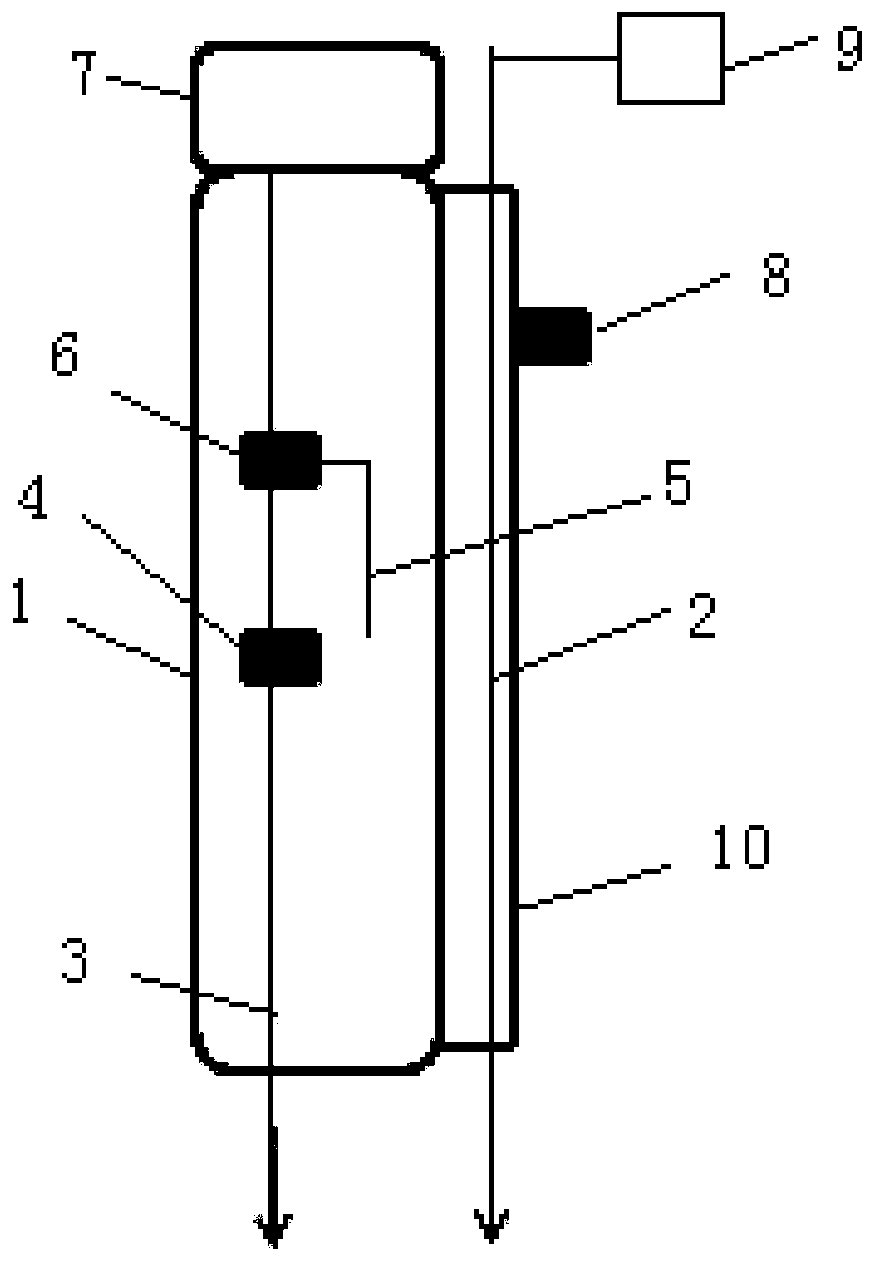 Active detecting device for muscle fiber medium