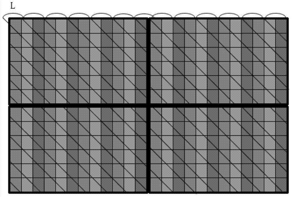 Glasses-free 3D joint wall jointing method