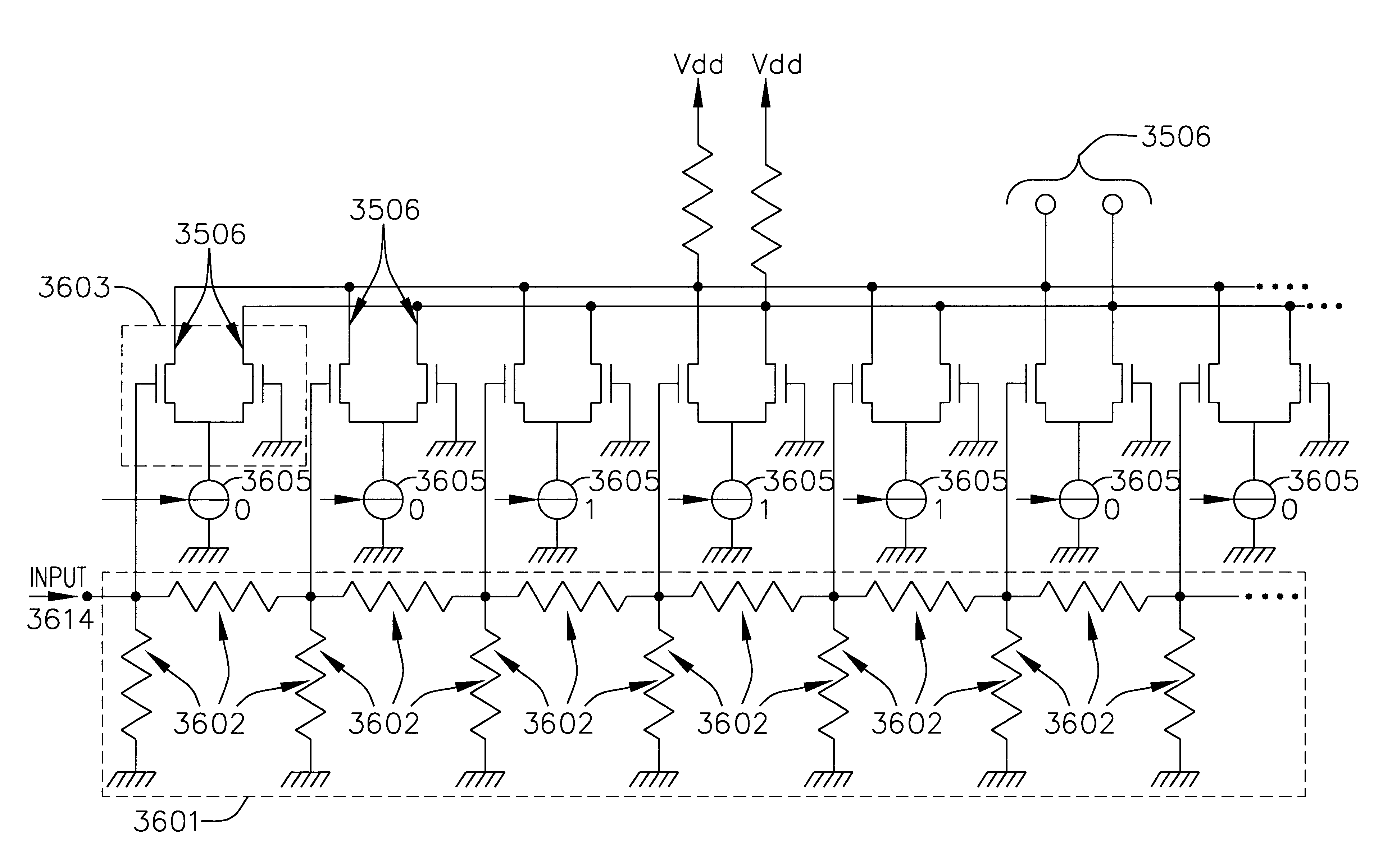 Integrated switchless programmable attenuator and low noise amplifier