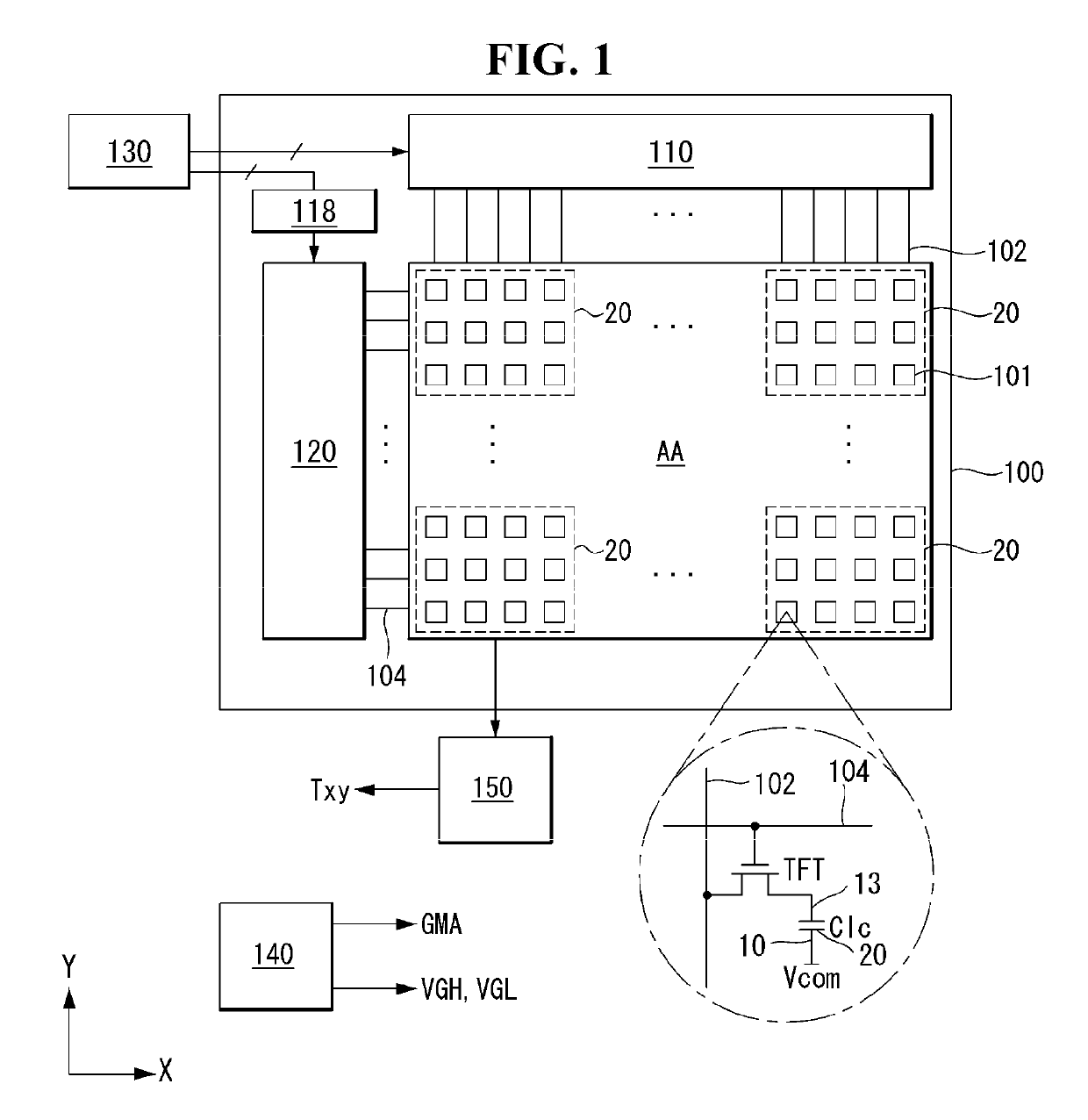 Display Device Including Touch Sensor