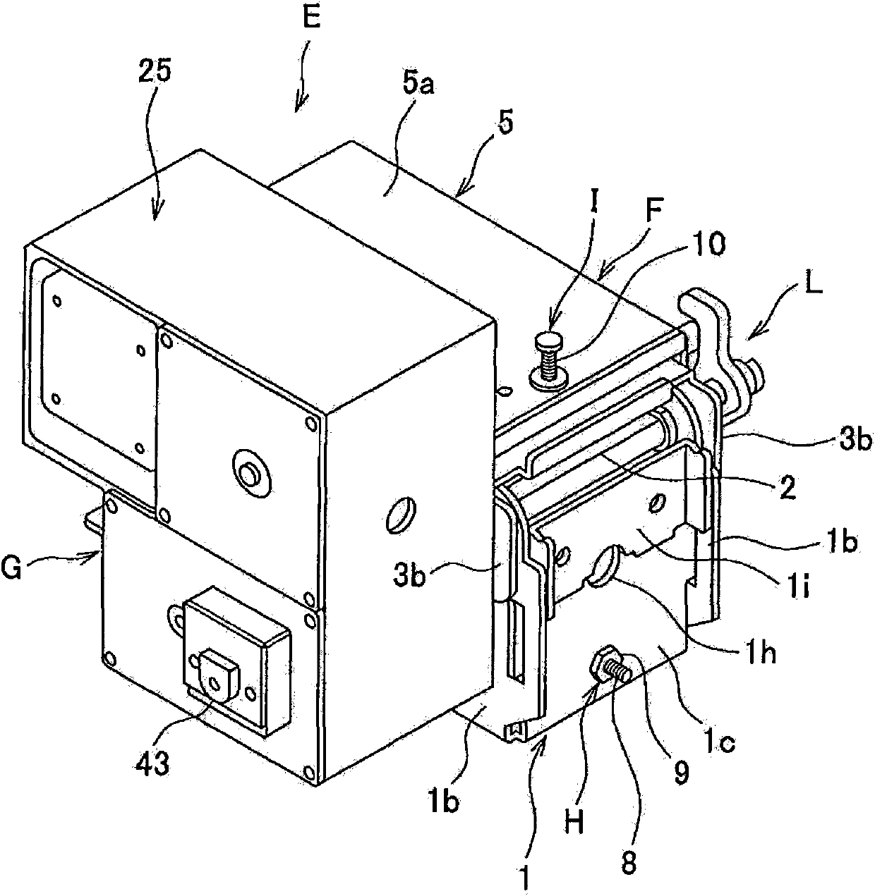 Automatic opening and closing device of opening and closing member and passive opening and closing member using the device