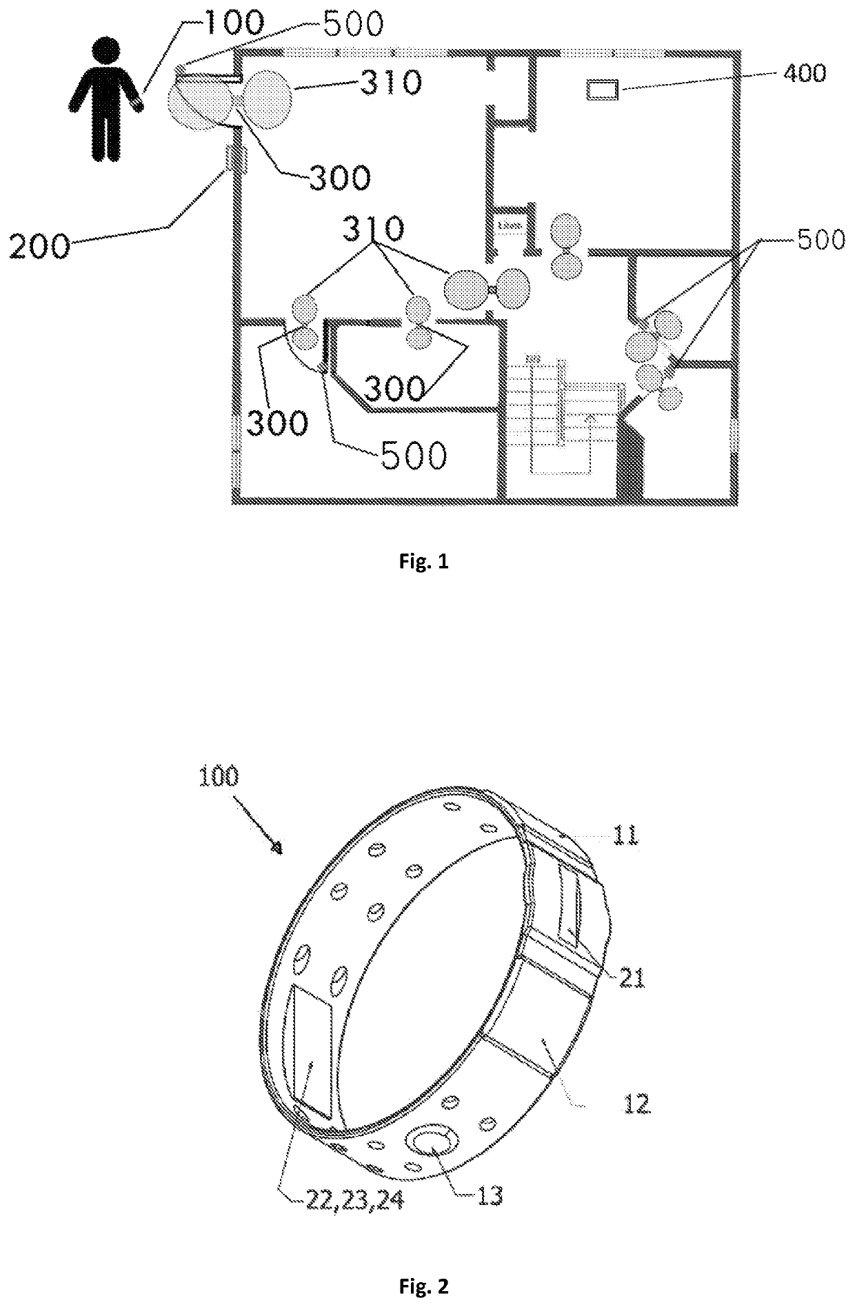 System and method for supervising a person