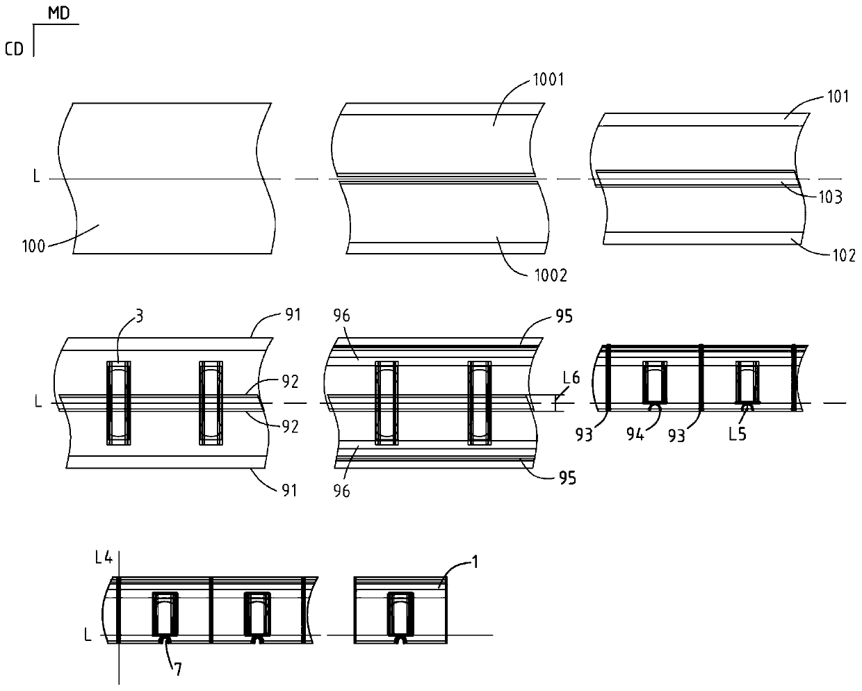 Manufacturing method of absorptive object