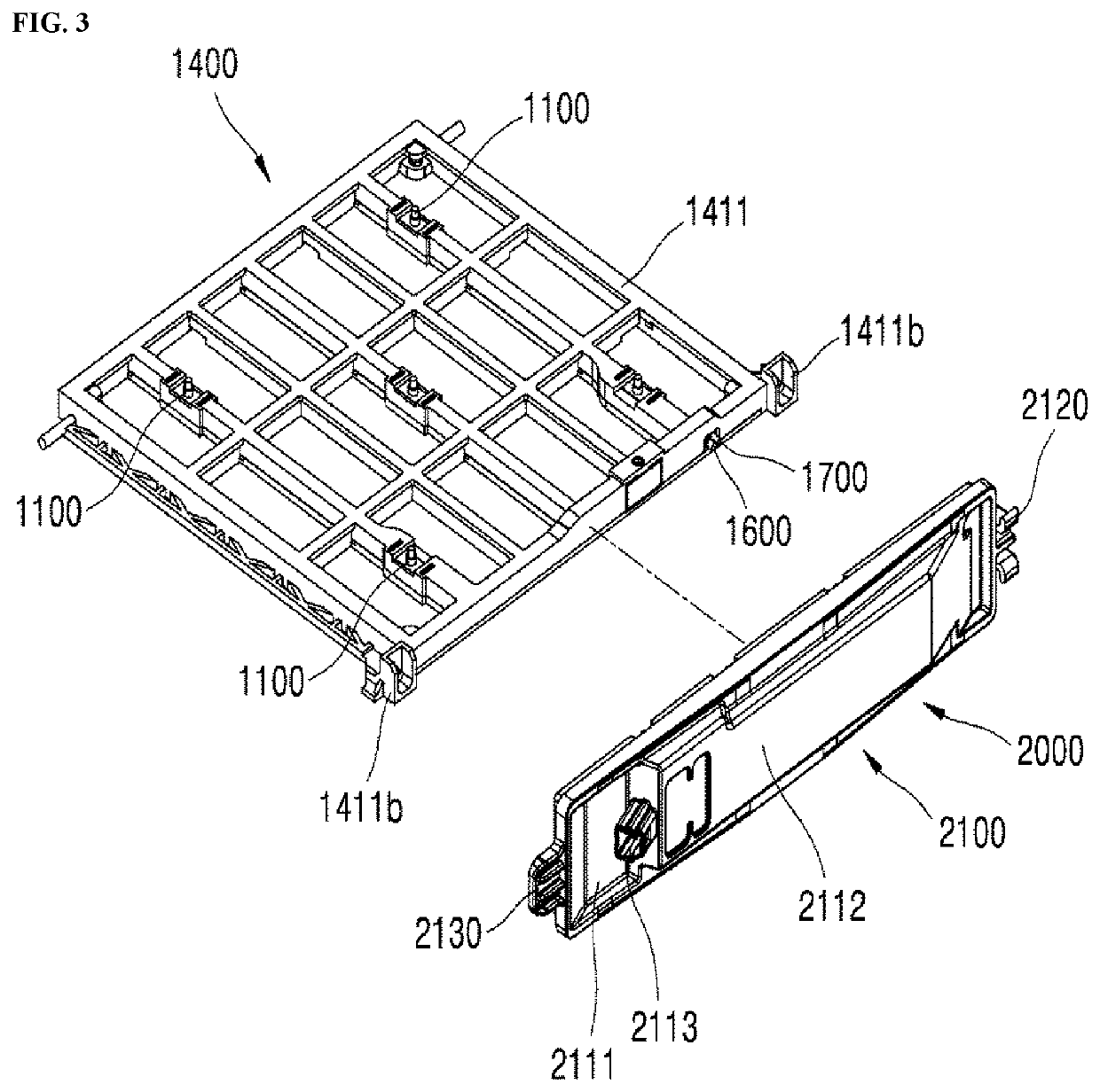 Electrification apparatus for electric dust collection