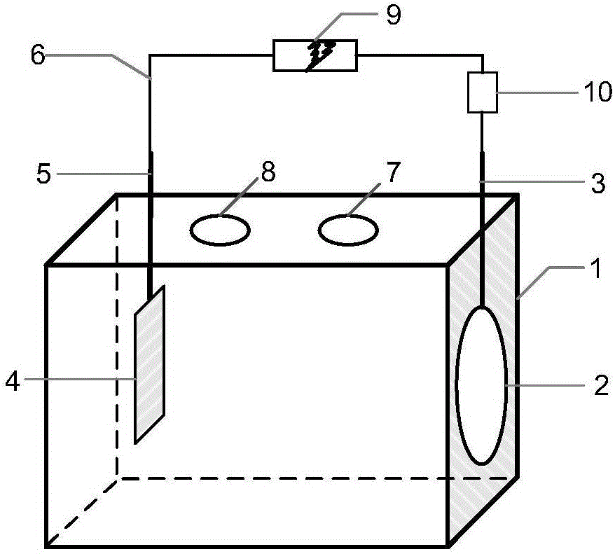 Low energy consumption device and method for removal of arsenic from water by electrochemistry coordinated oxidation-flocculation