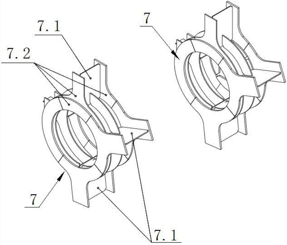 Manufacturing method for cross-shaped column rotation circular pipe column structure and cross-shaped column rotation circular pipe column structure thereof