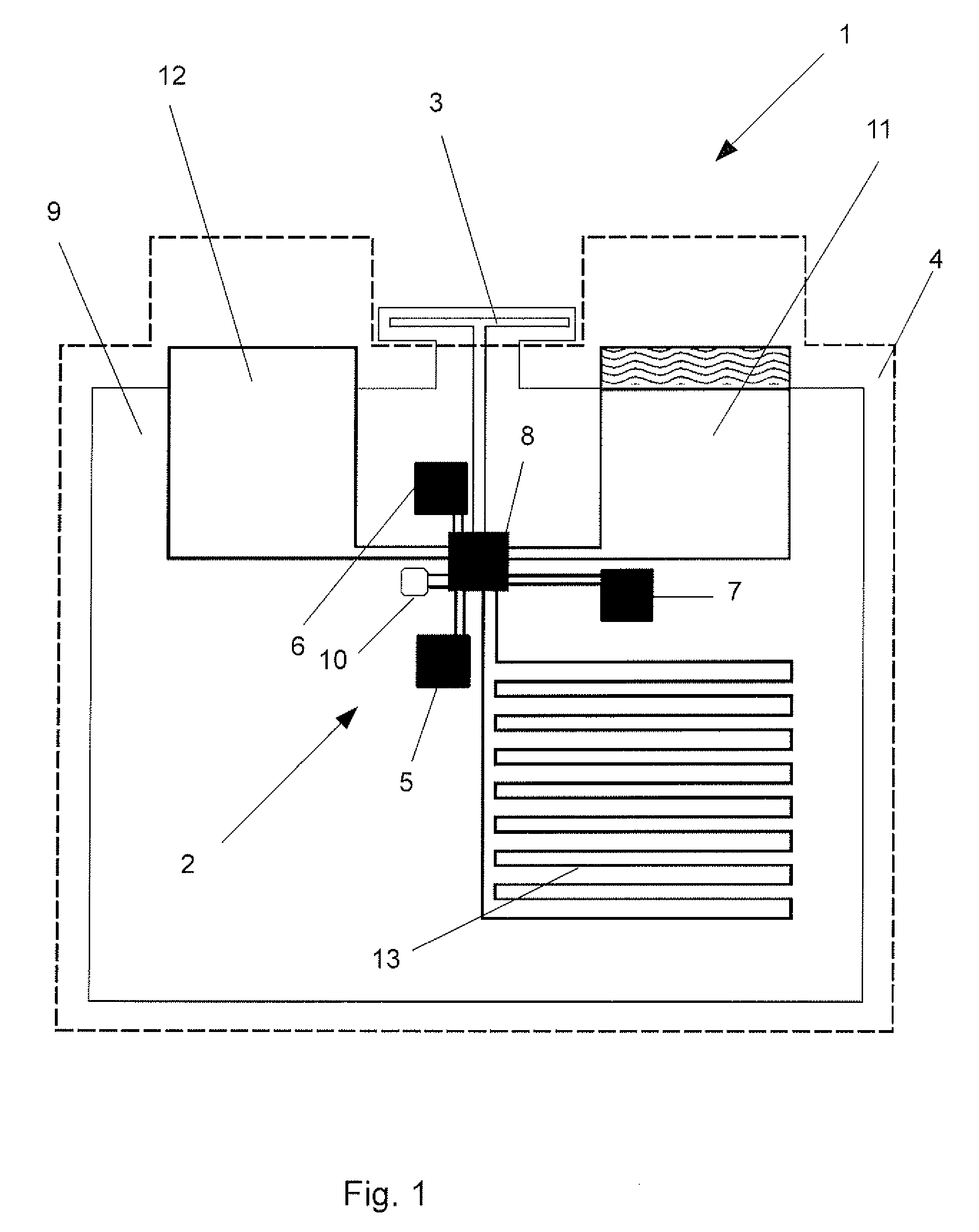 Monitoring system for an energy storage cell