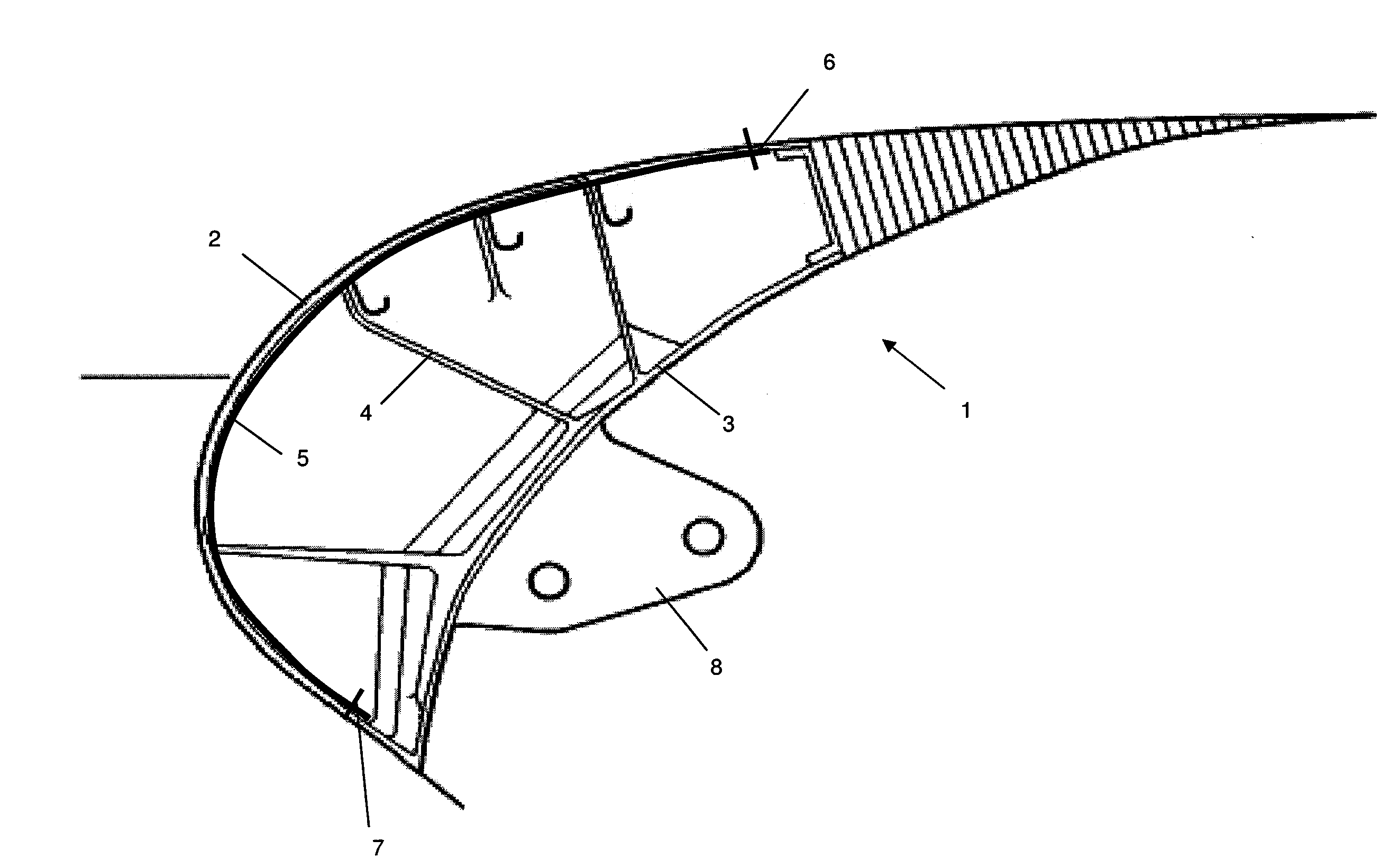 Panel with impact protection membrane