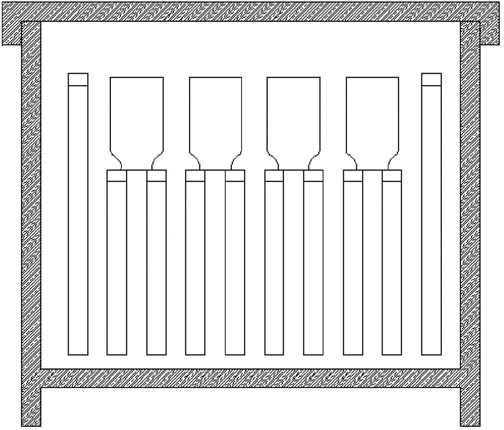 Production method of Chinese bee bottled comb honey